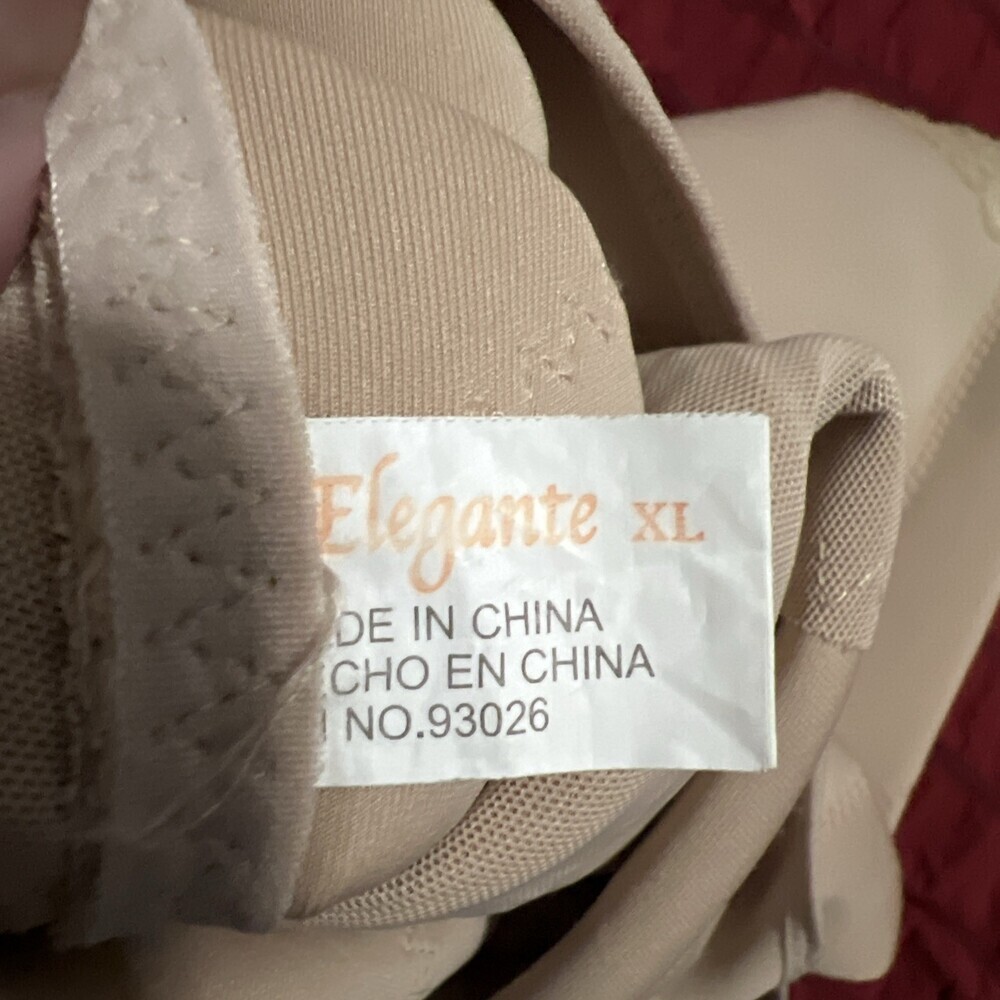 Elegante XL Shape Wear Slimming Nude Adjustable 1 Piece - Picture 7 of 7